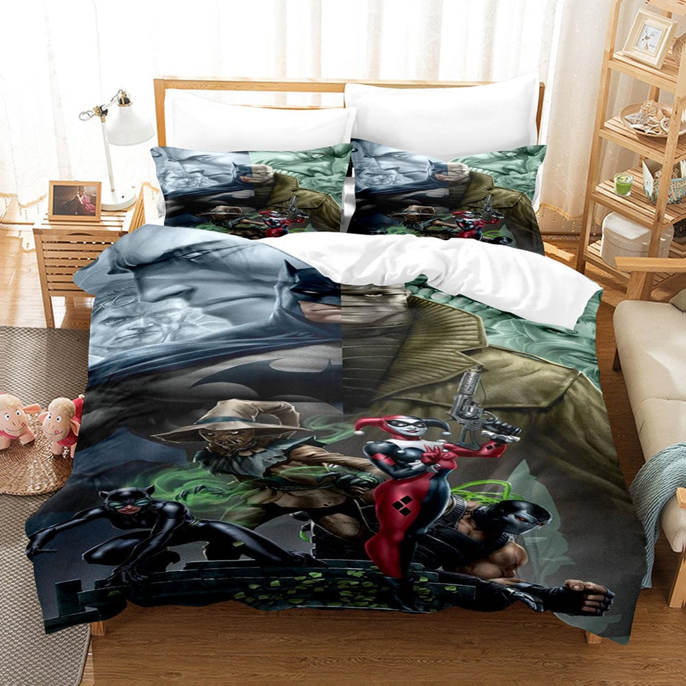 3D Printed Batman Bedding Set Duvet Cover Pillowcase