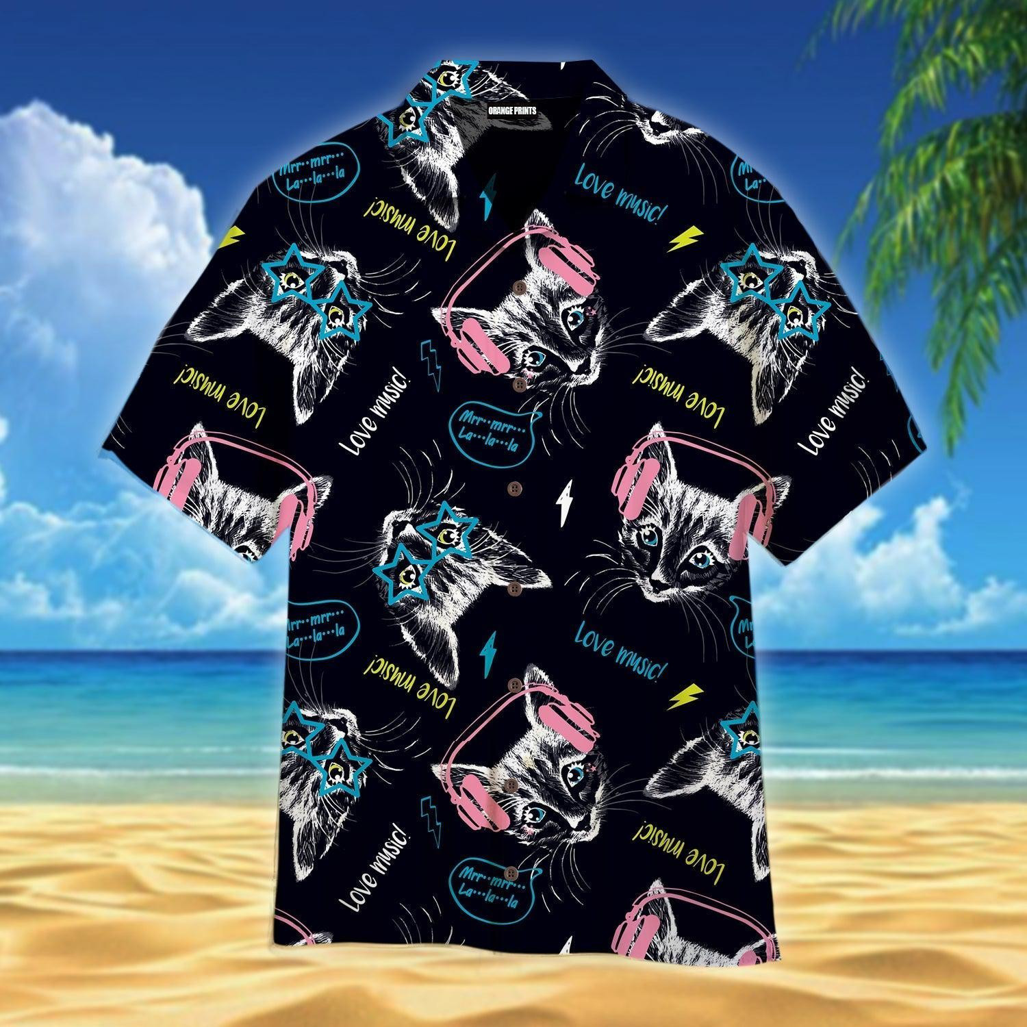 A Lot Of Cute Cats Hawaiian Shirt