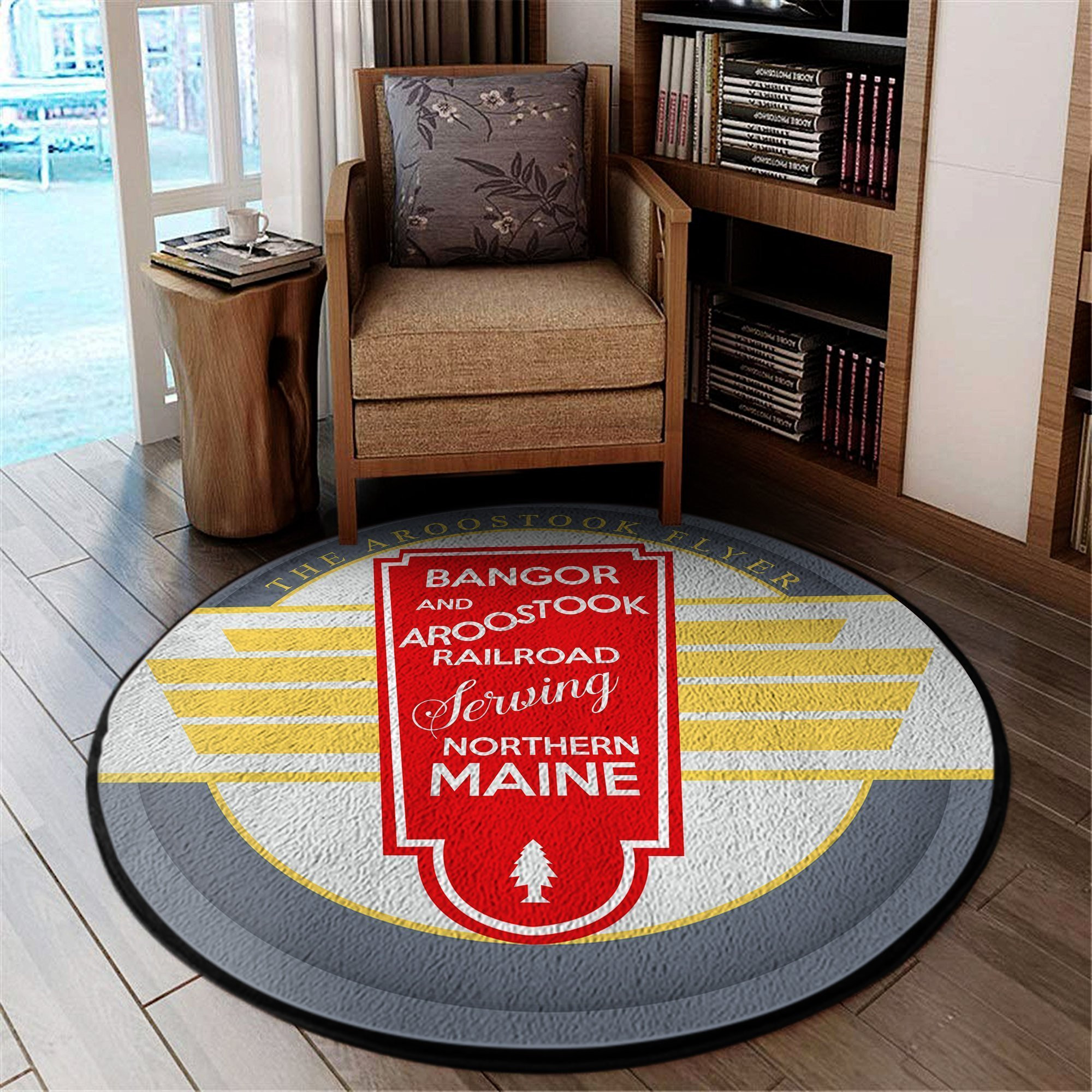 Bar Bangor Round Rug Carpet Bedroom Livingroom Home Decor