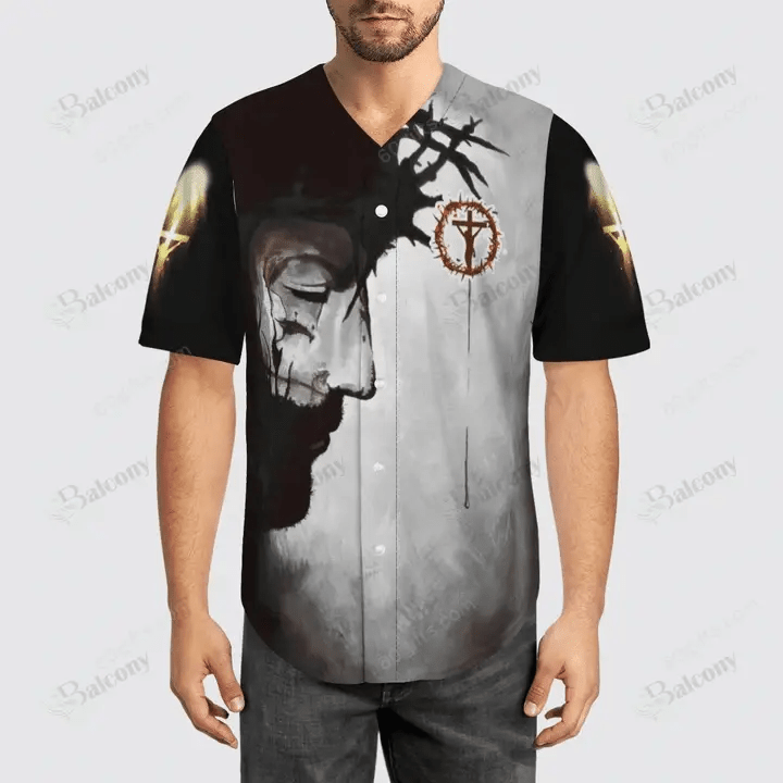 Beautiful Jesus Baseball Jersey
