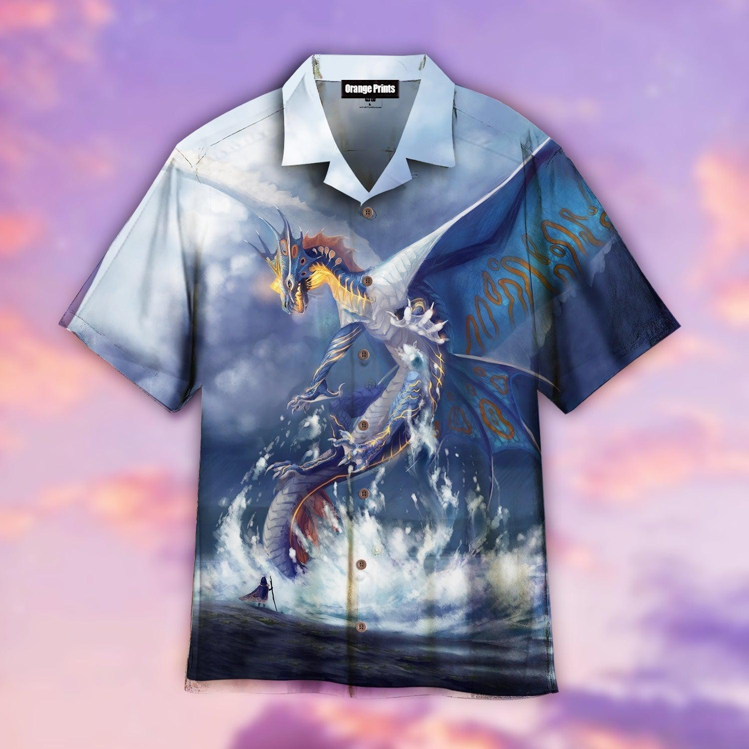 Blue Dragon Hawaiian Shirt
