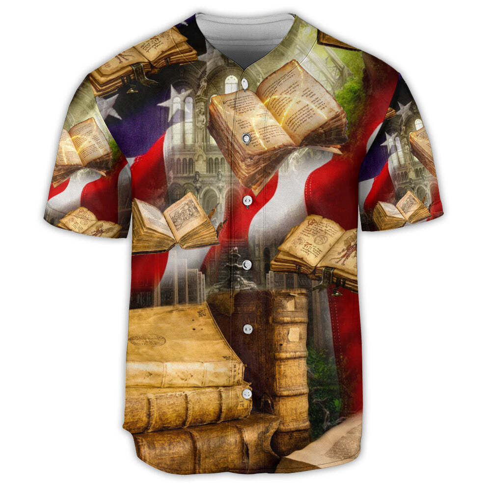 Book Independence Day Magic Baseball Jersey