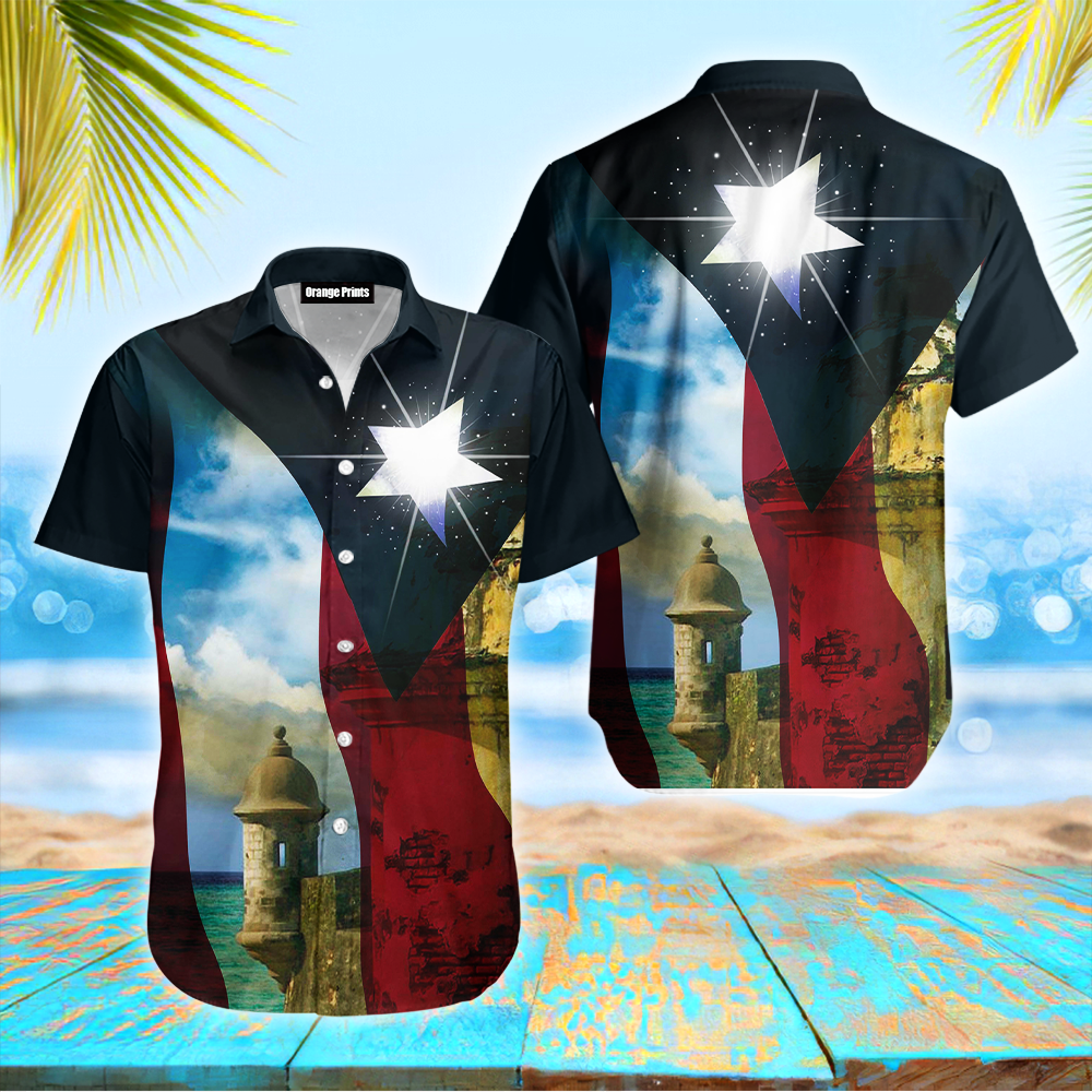 Boricua Puerto Rico Hawaiian Shirt
