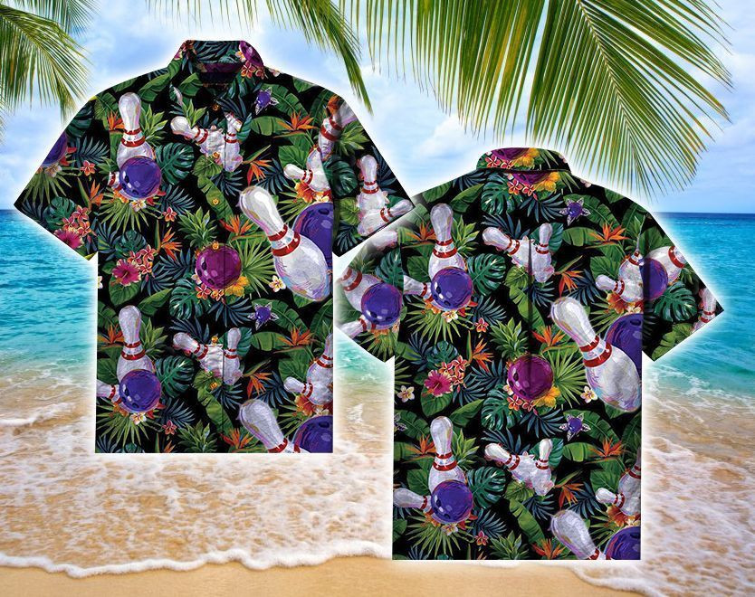 Bowling Art Hawaiian Shirt
