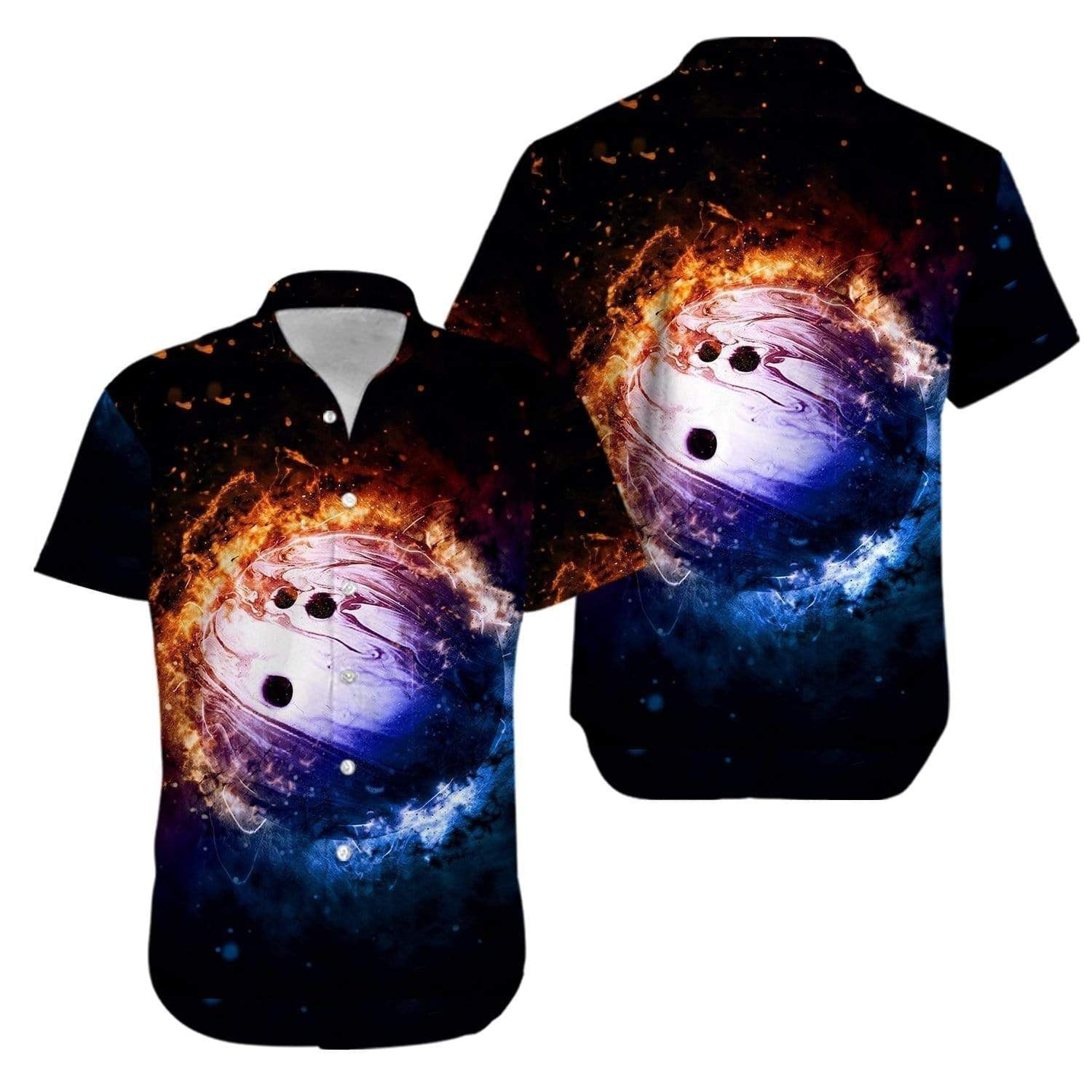 Bowling Fire Thunder Hawaiian Shirt