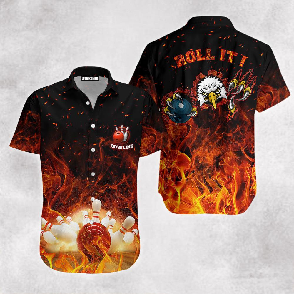 Bowling Lets Roll It Hawaiian Shirt