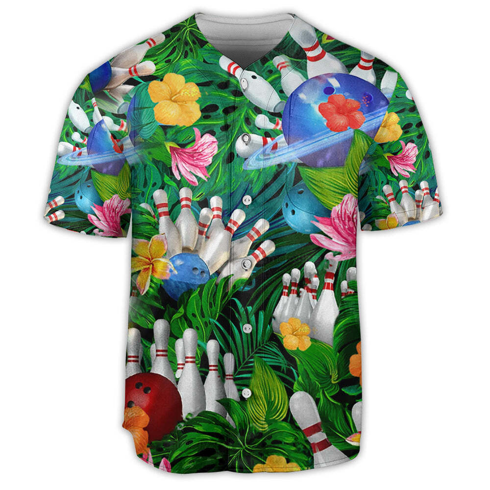 Bowling What Happens At Bowling Baseball Jersey