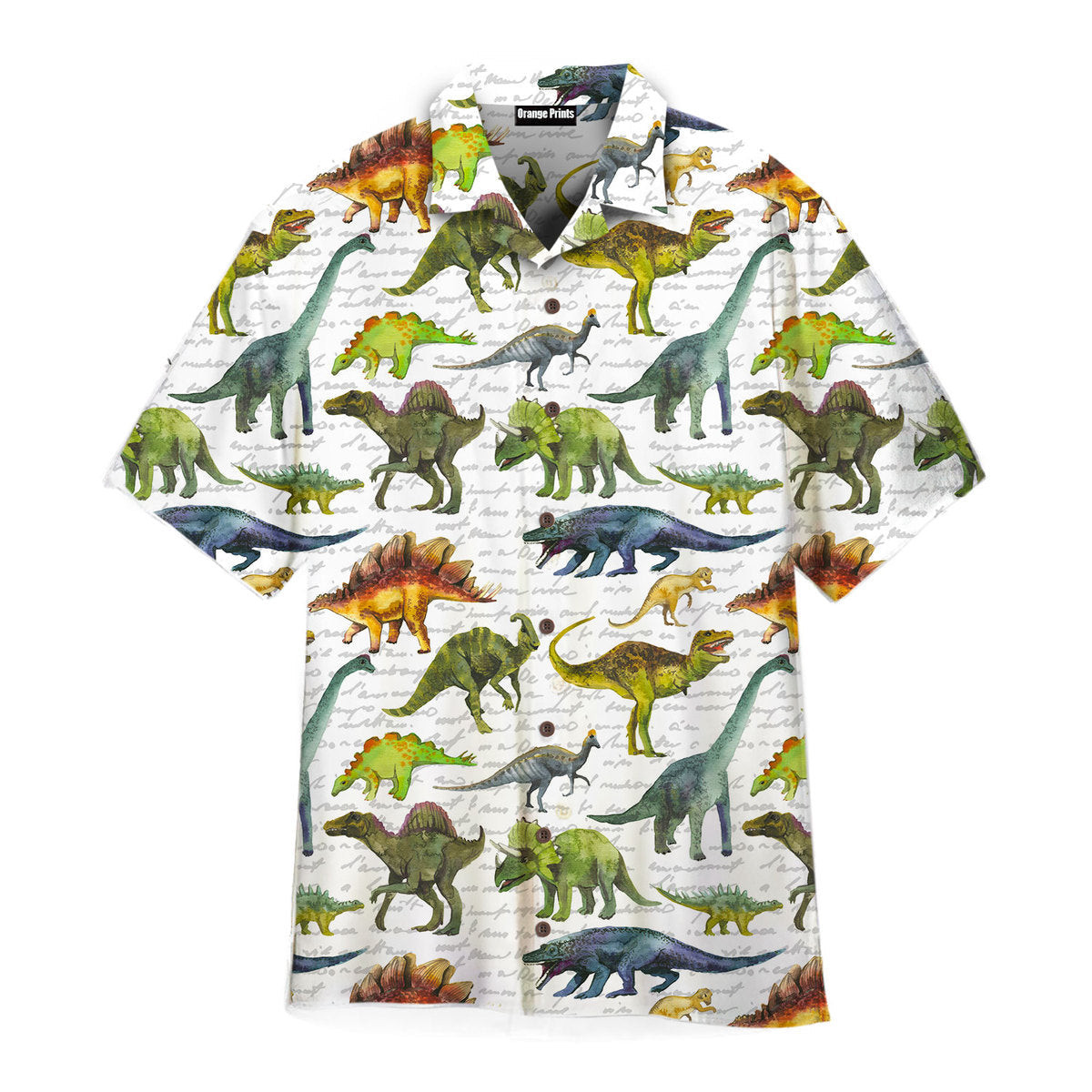 Breeds Of Dinosaurs Hawaiian Shirt