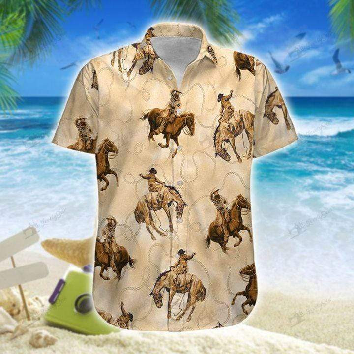 Brown Horse Hawaiian Shirt