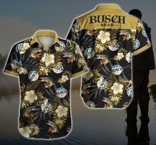 Busch Beer Iii Hawaiian Shirt