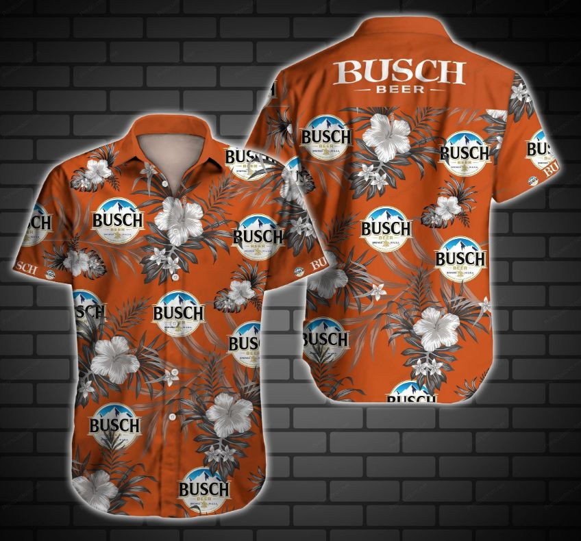 Busch Hunting Mallard Iii Hawaiian Shirt