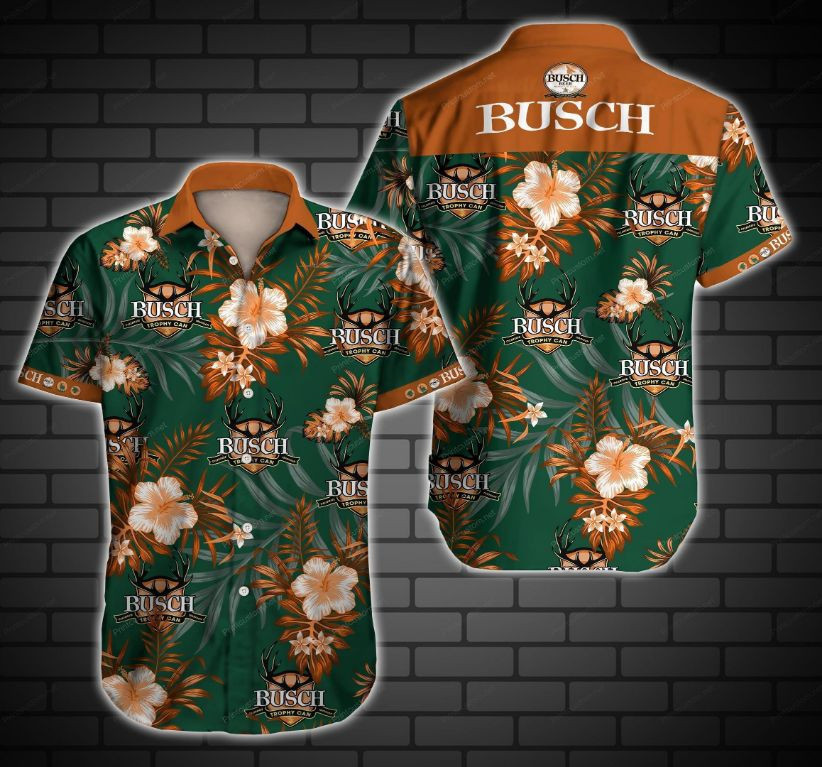 Busch Hunting Mallard Vi Hawaiian Shirt