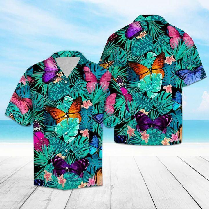 Butterfly Hawaiian Shirt