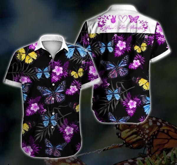 Butterfly Hawaiian Shirt
