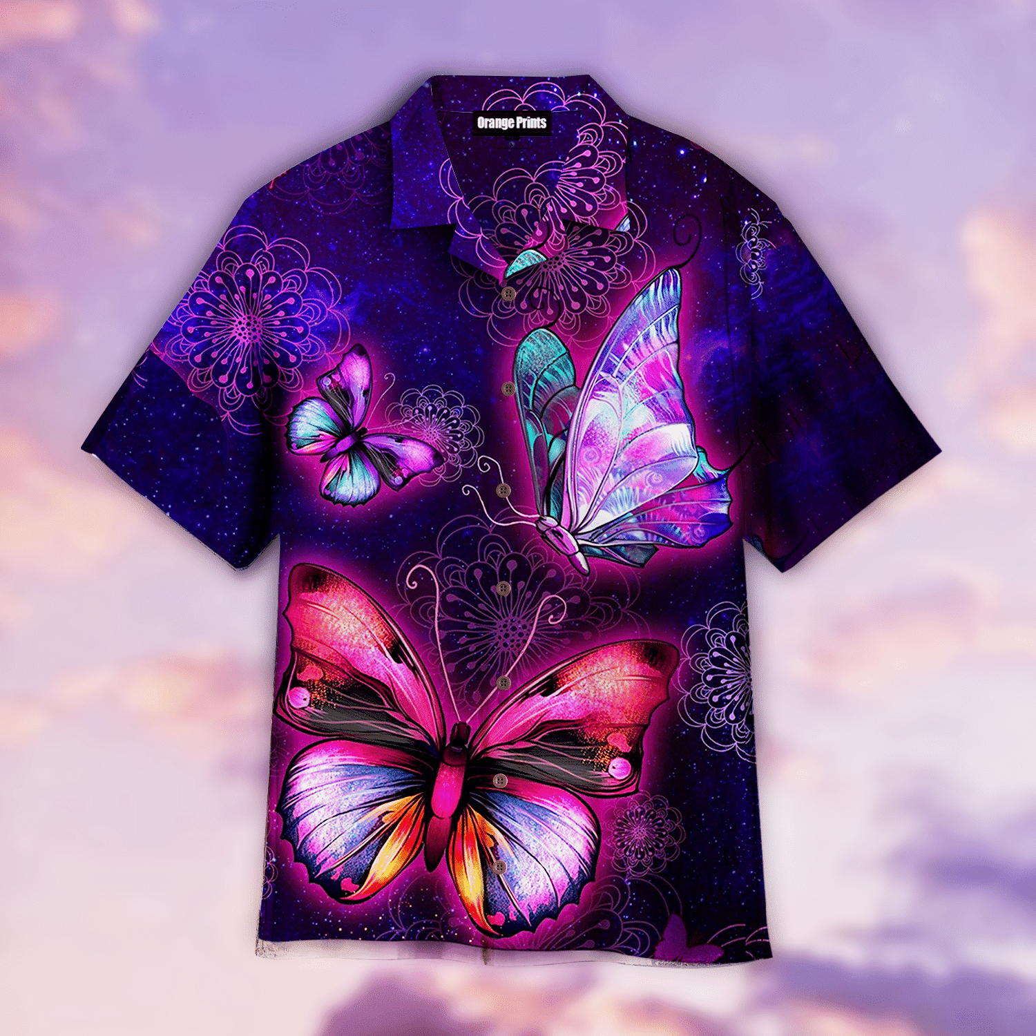 Butterfly Hawaiian Shirt
