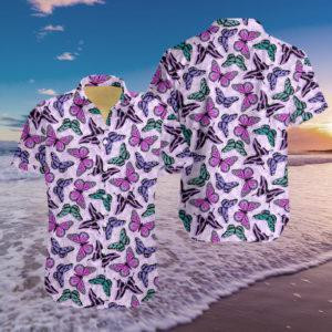 Butterfly Hawaiian Shirt