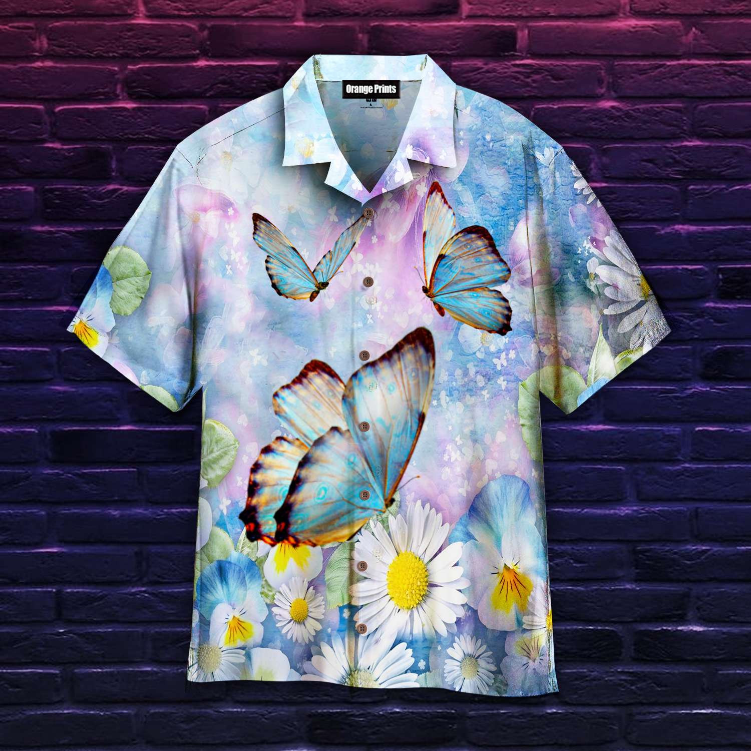 Butterfly Hawaiian Shirt