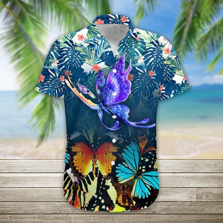 Butterfly Hawaiian Shirt