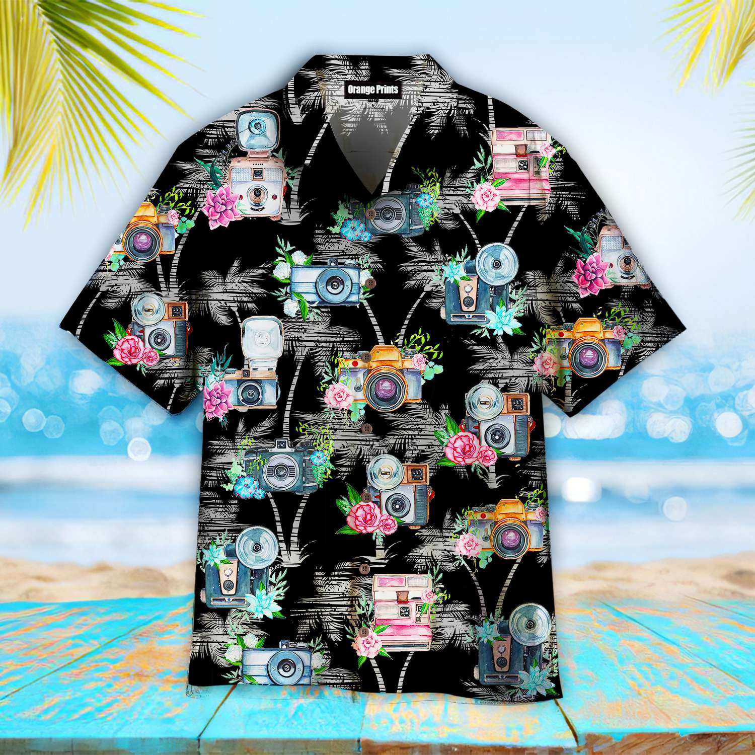 Camera Tropical Hawaiian Shirt