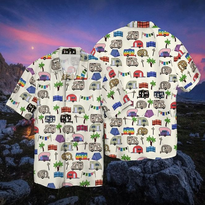 Camping Gift Hawaiian Shirt