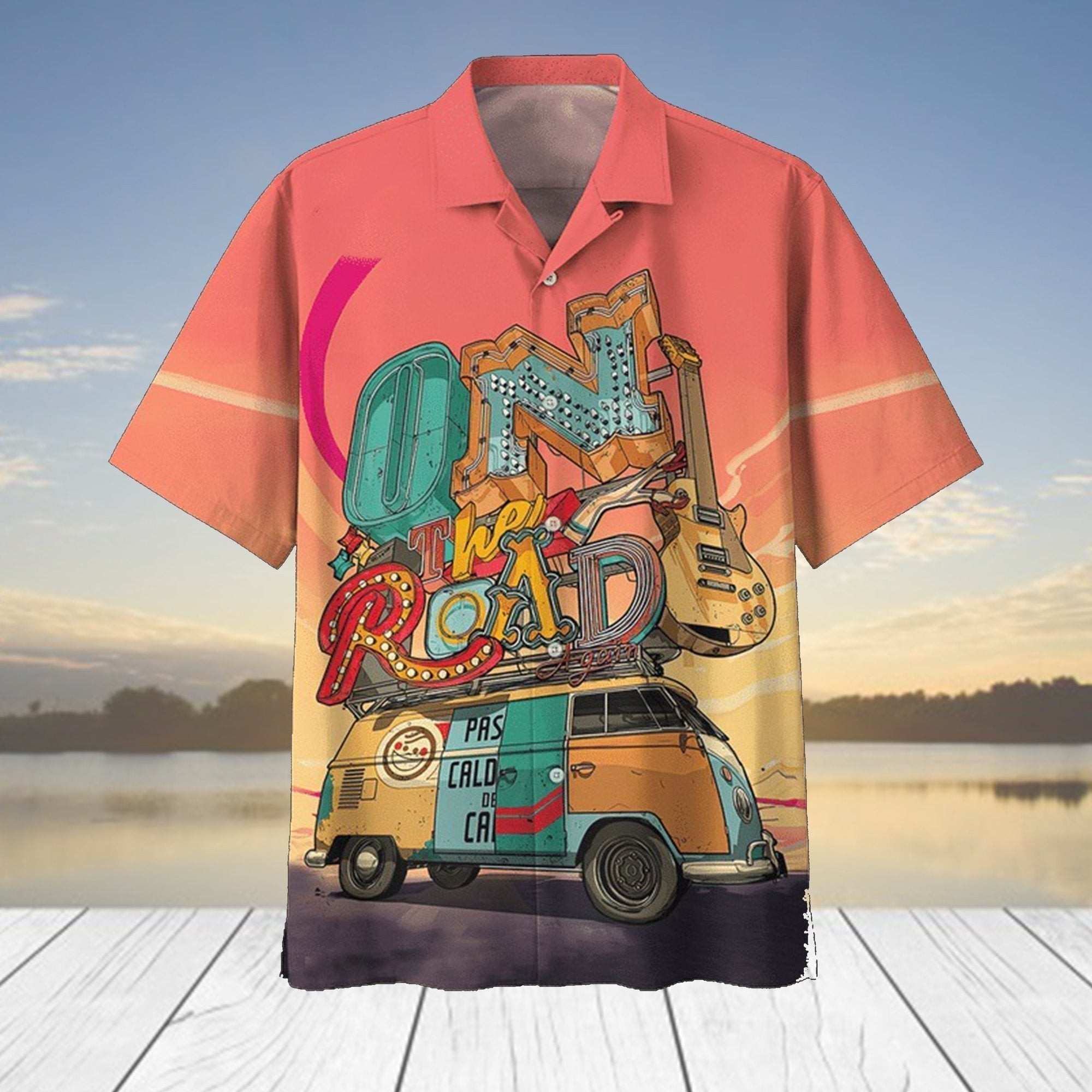 Camping Hawaiian Shirt