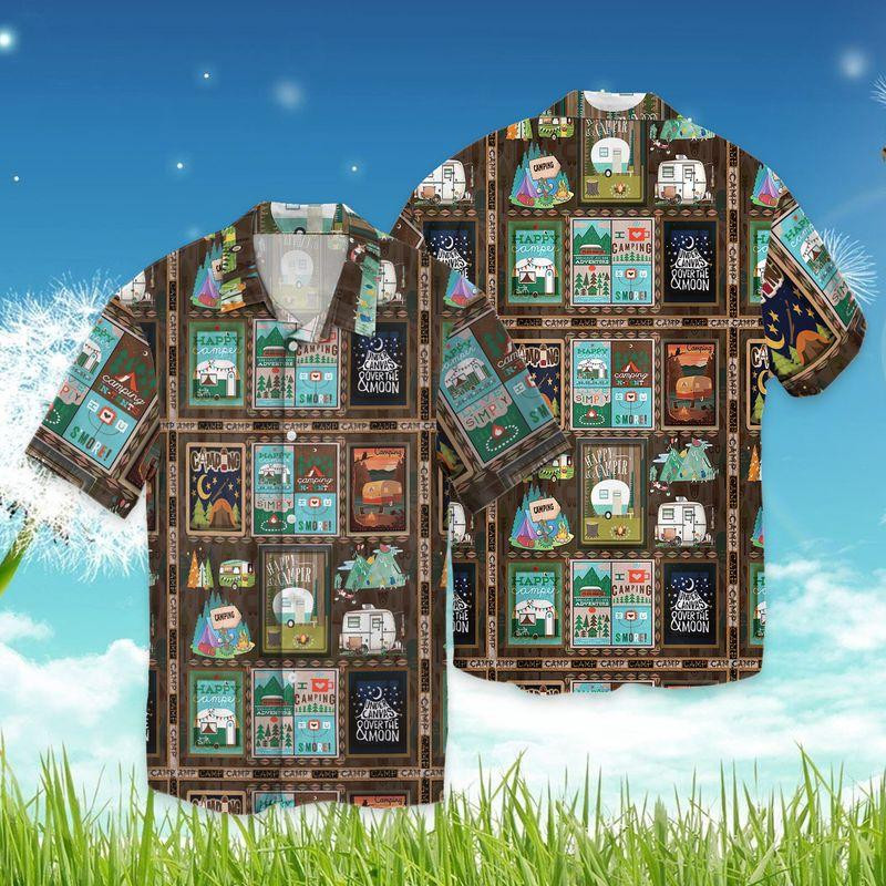 Camping Life Hawaiian Shirt