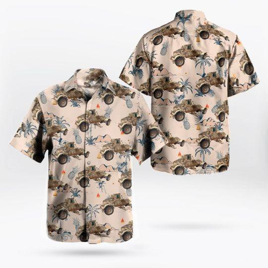 Canadian Army Veteran Hawaiian Shirt