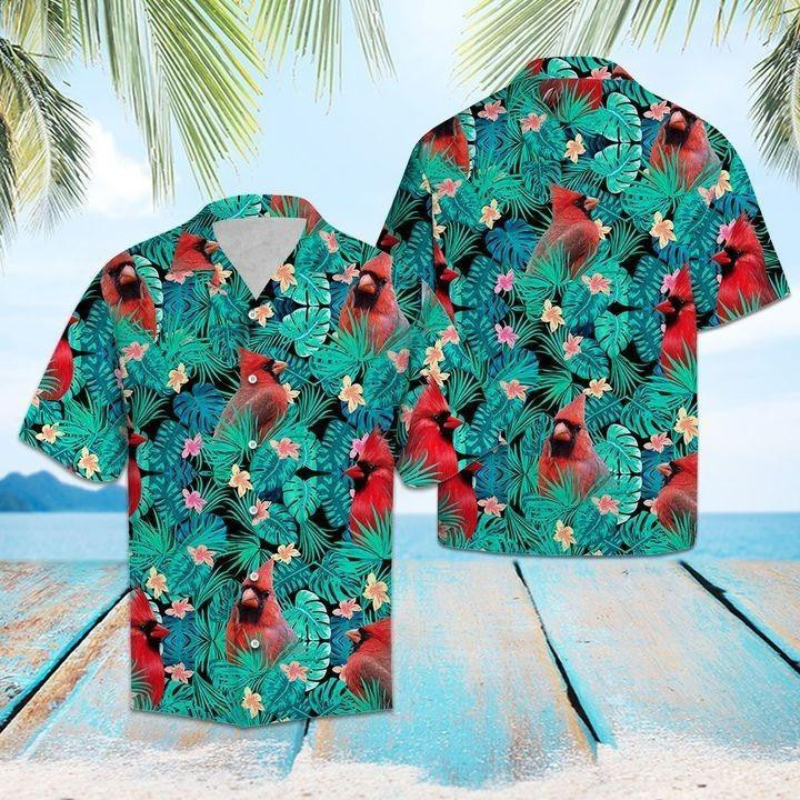 Cardinal Tropical Hawaiian Shirt