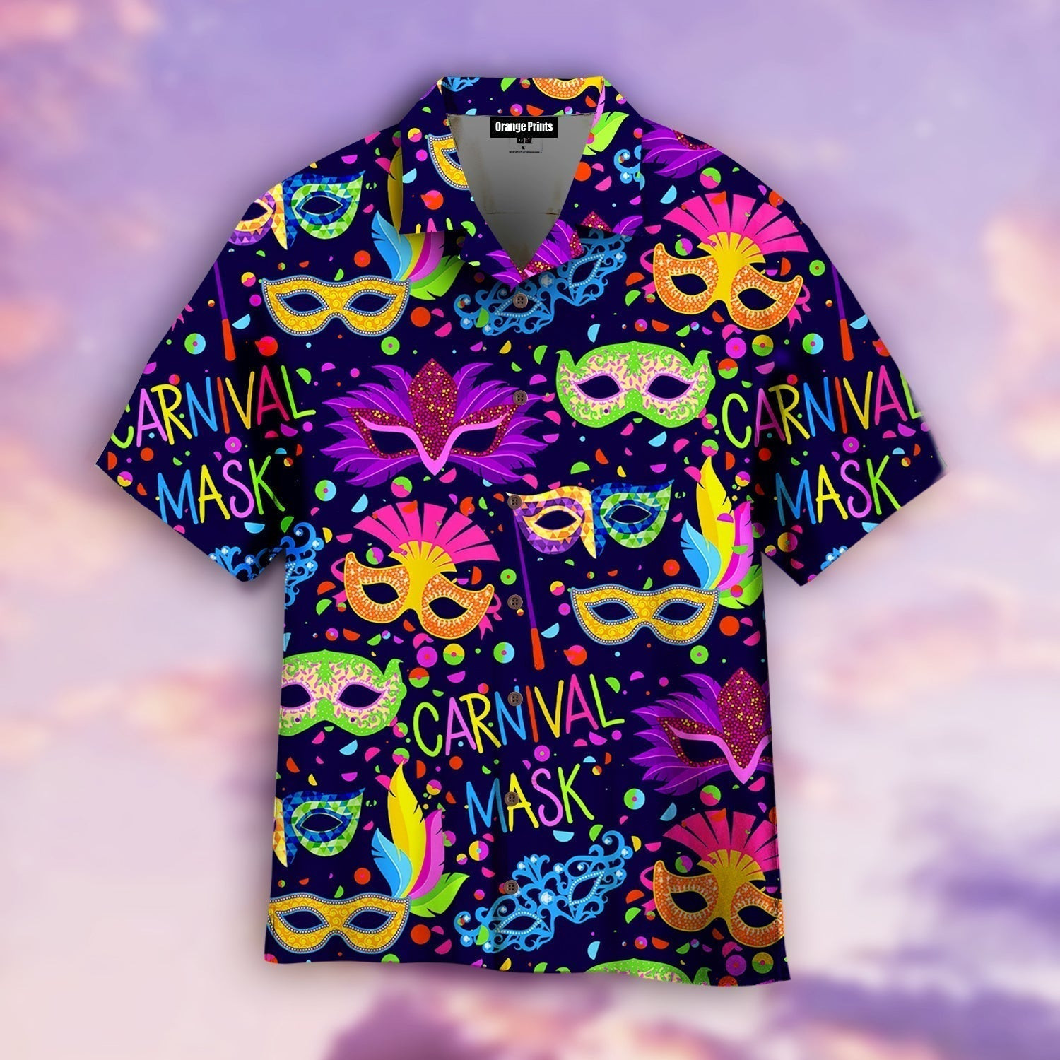 Carnival Mardi Gras Party Hawaiian Shirt