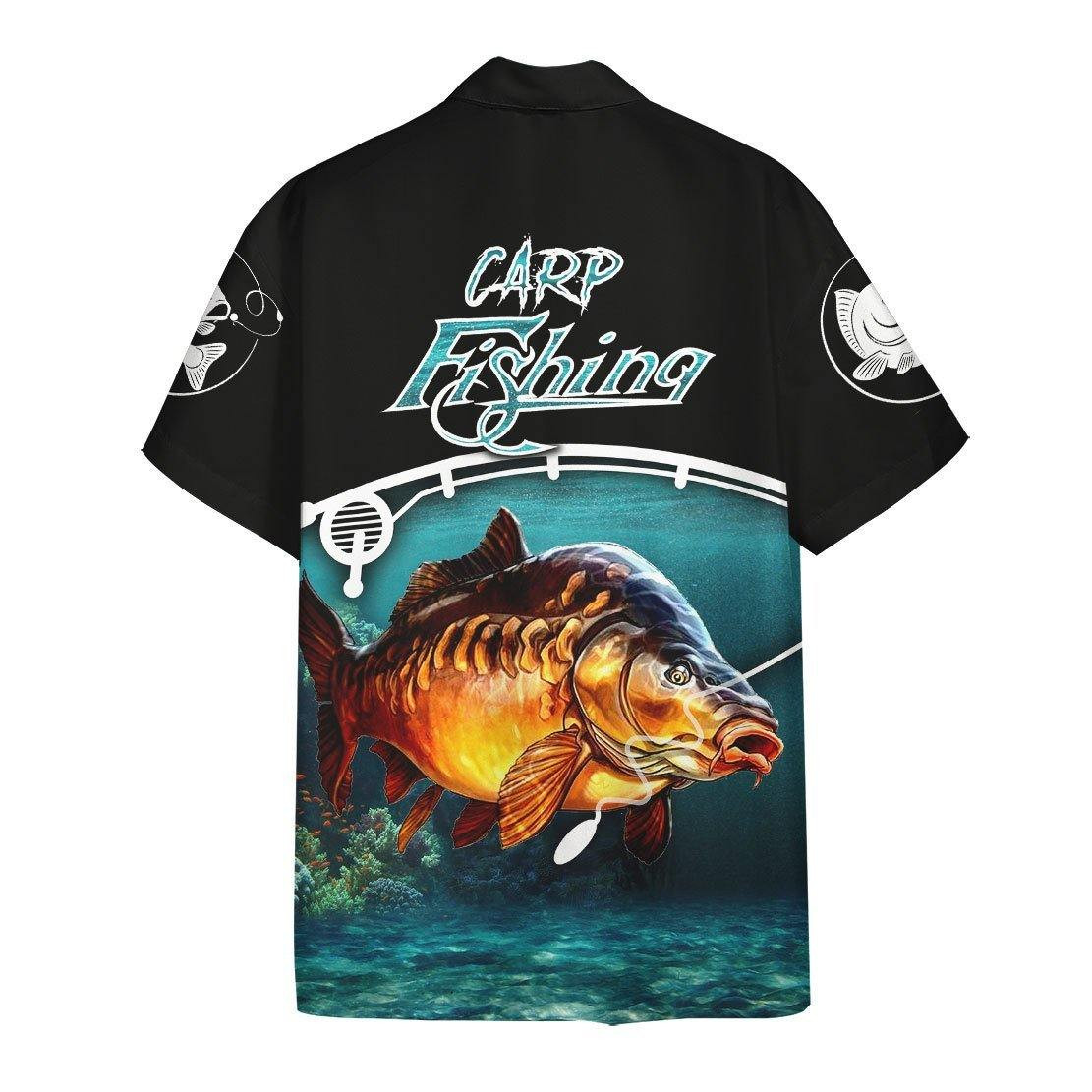 Carp Fishing Hawaiian Shirt