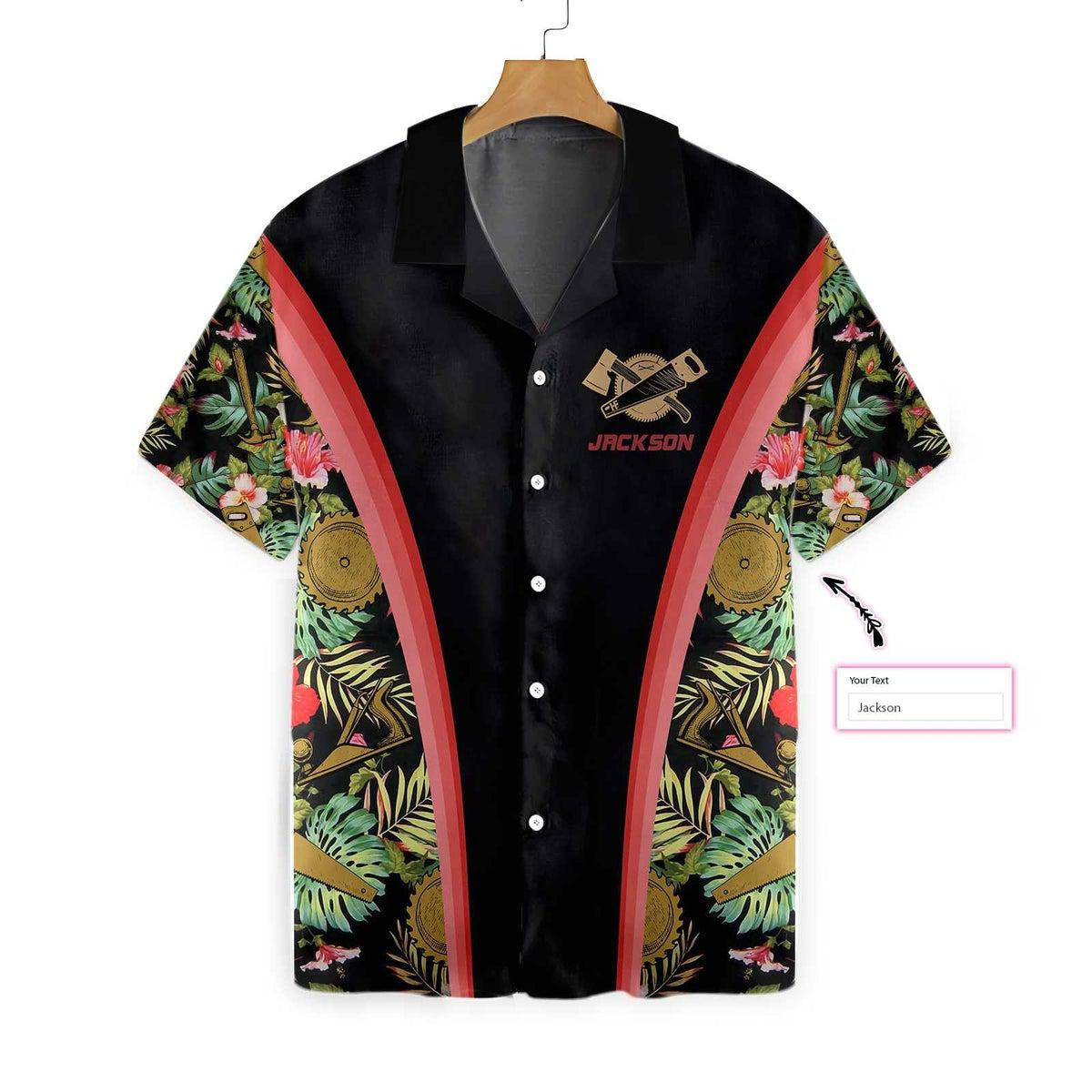 Carpenter Tropical Personalized Hawaiian Shirt