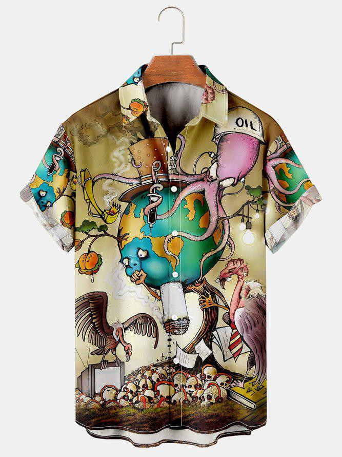 Cartoon Hawaiian Shirt