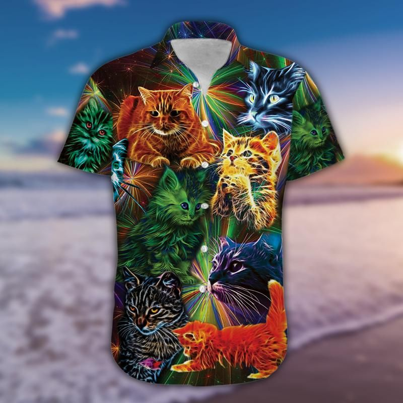 Cat Hawaiian Shirt
