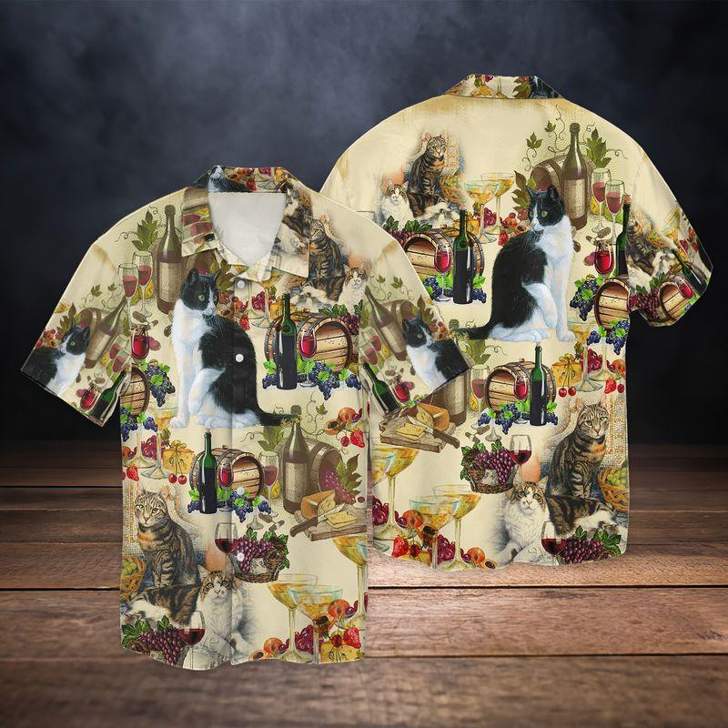 Cat Hawaiian Shirt
