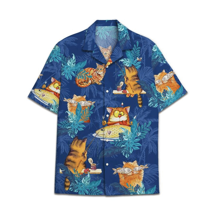 Cat Hawaiian Shirt