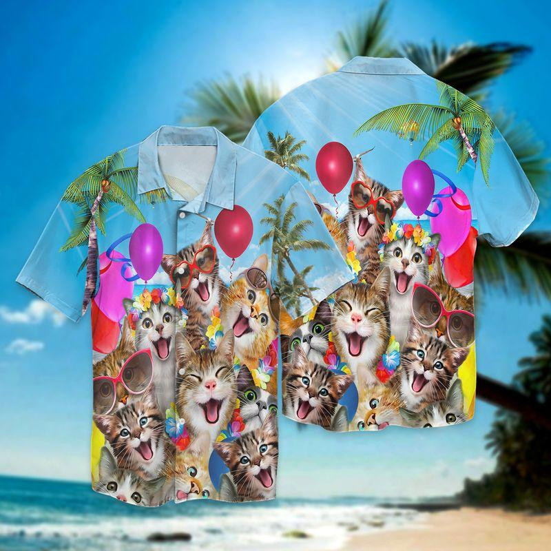 Cat Hawaiian Shirt