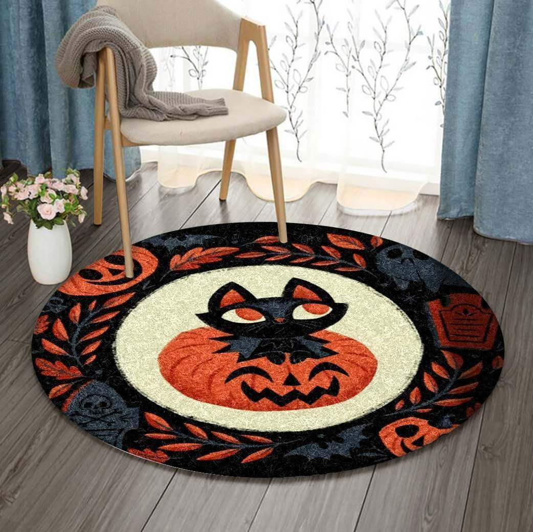 Cat Limited Edition Round Rug Carpet Bedroom Livingroom Home Decor