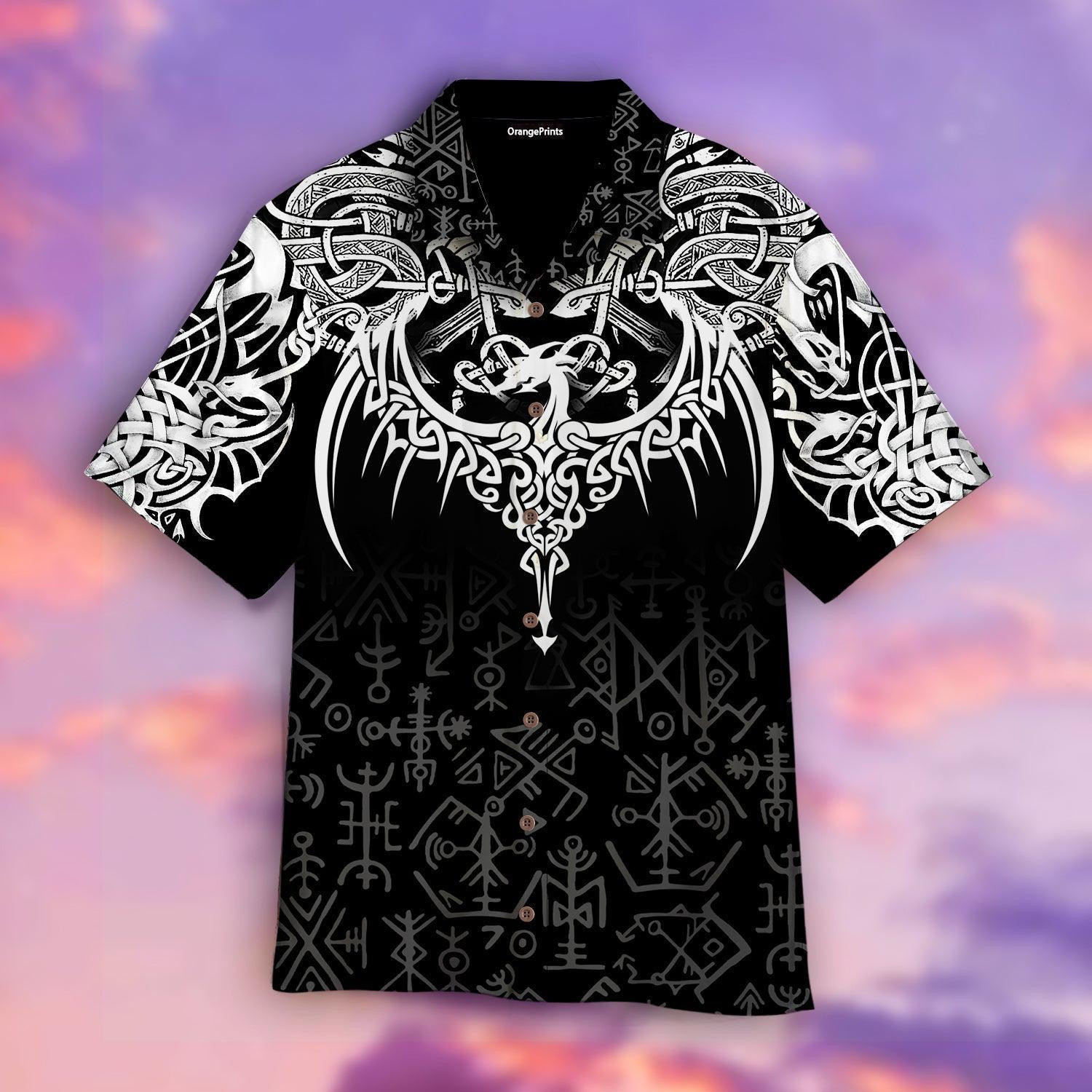Celtic Dragon Tattoo Art Hawaiian Shirt