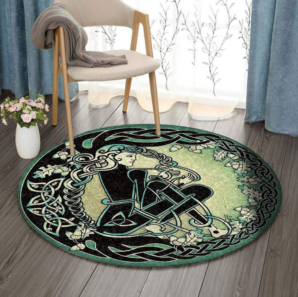 Celtic Limited Edition Round Rug Carpet Bedroom Livingroom Home Decor