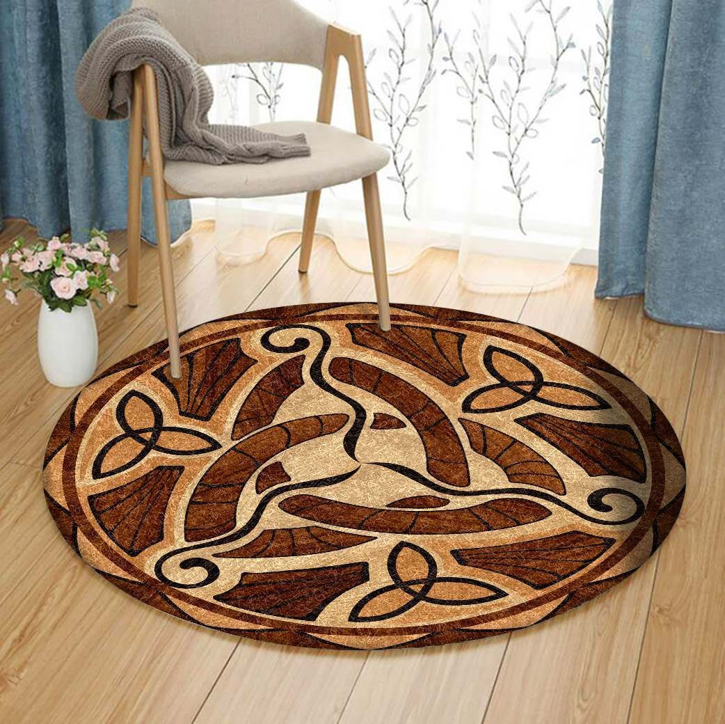 Celtic Round Rug Carpet Bedroom Livingroom Home Decor