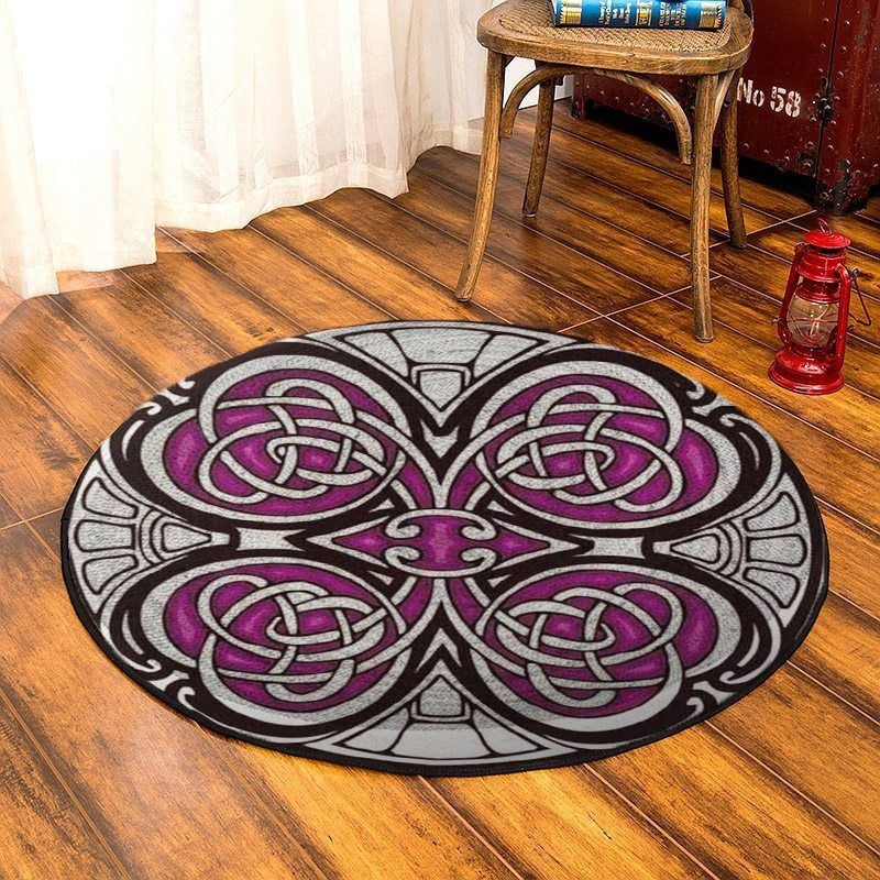 Celtic Round Rug Carpet Bedroom Livingroom Home Decor