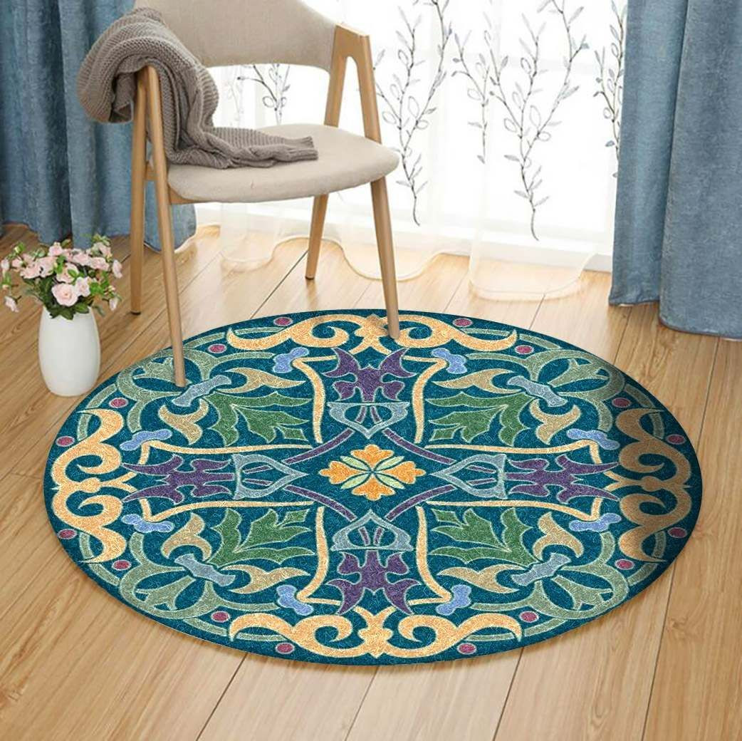 Celtic Round Rug Carpet Bedroom Livingroom Home Decor