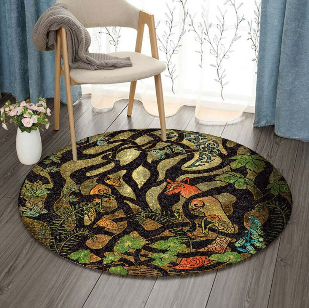 Celtic Round Rug Carpet Bedroom Livingroom Home Decor