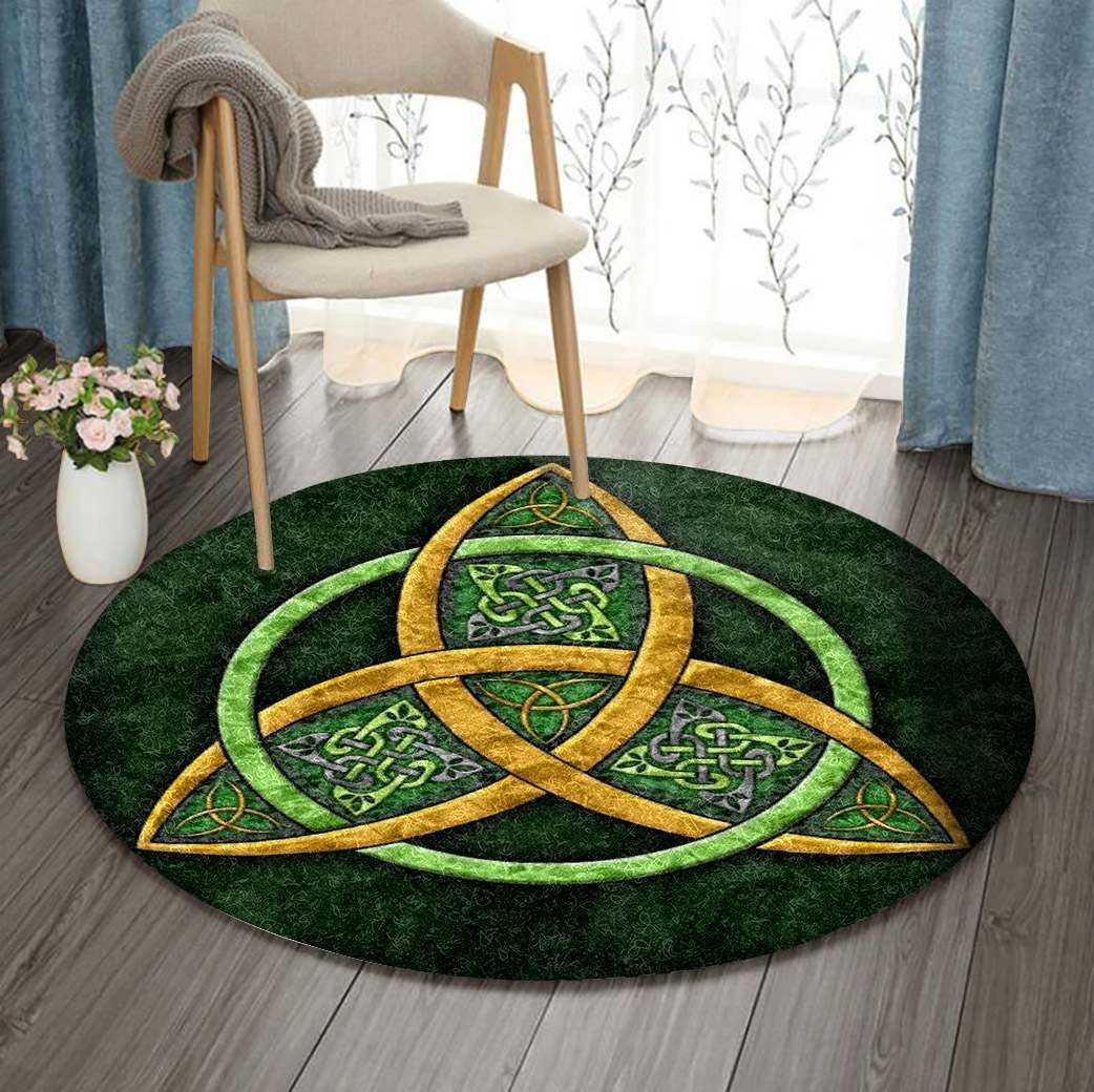 Celtic Round Rug Carpet Bedroom Livingroom Home Decor