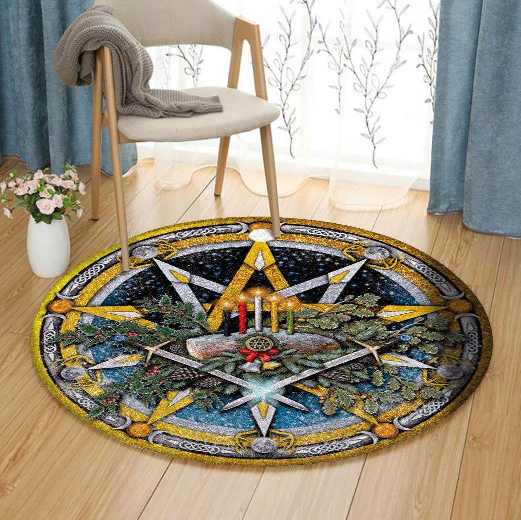 Celtic Round Rug Carpet Bedroom Livingroom Home Decor