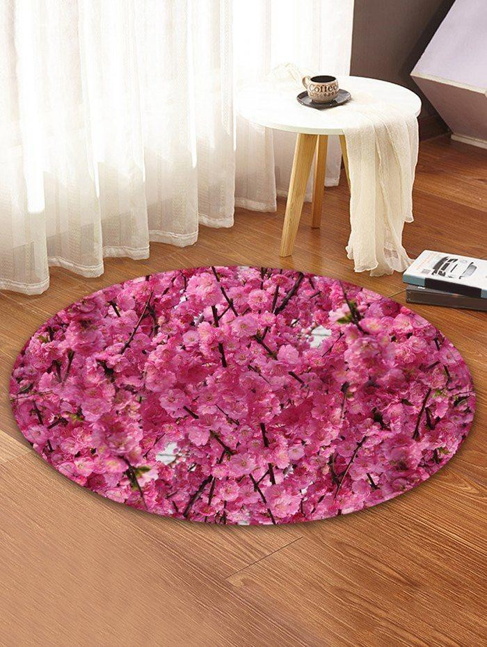 Cherry Blossom Limited Edition Round Rug Carpet Bedroom Livingroom Home Decor