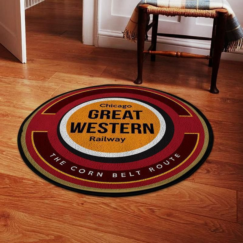 Chicago Living Room Round Rug Carpet Bedroom Livingroom Home Decor