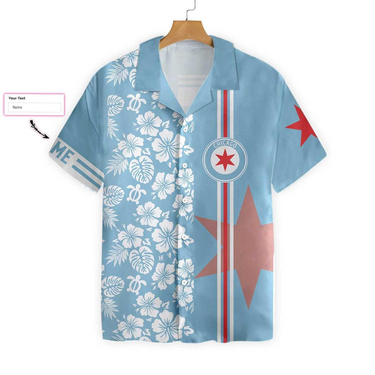 Chicago Personalized Hawaiian Shirt