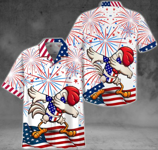 Chicken Hawaiian Shirt