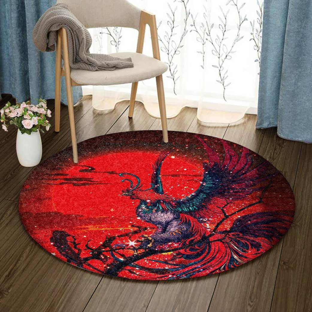 Chicken Round Rug Carpet Bedroom Livingroom Home Decor